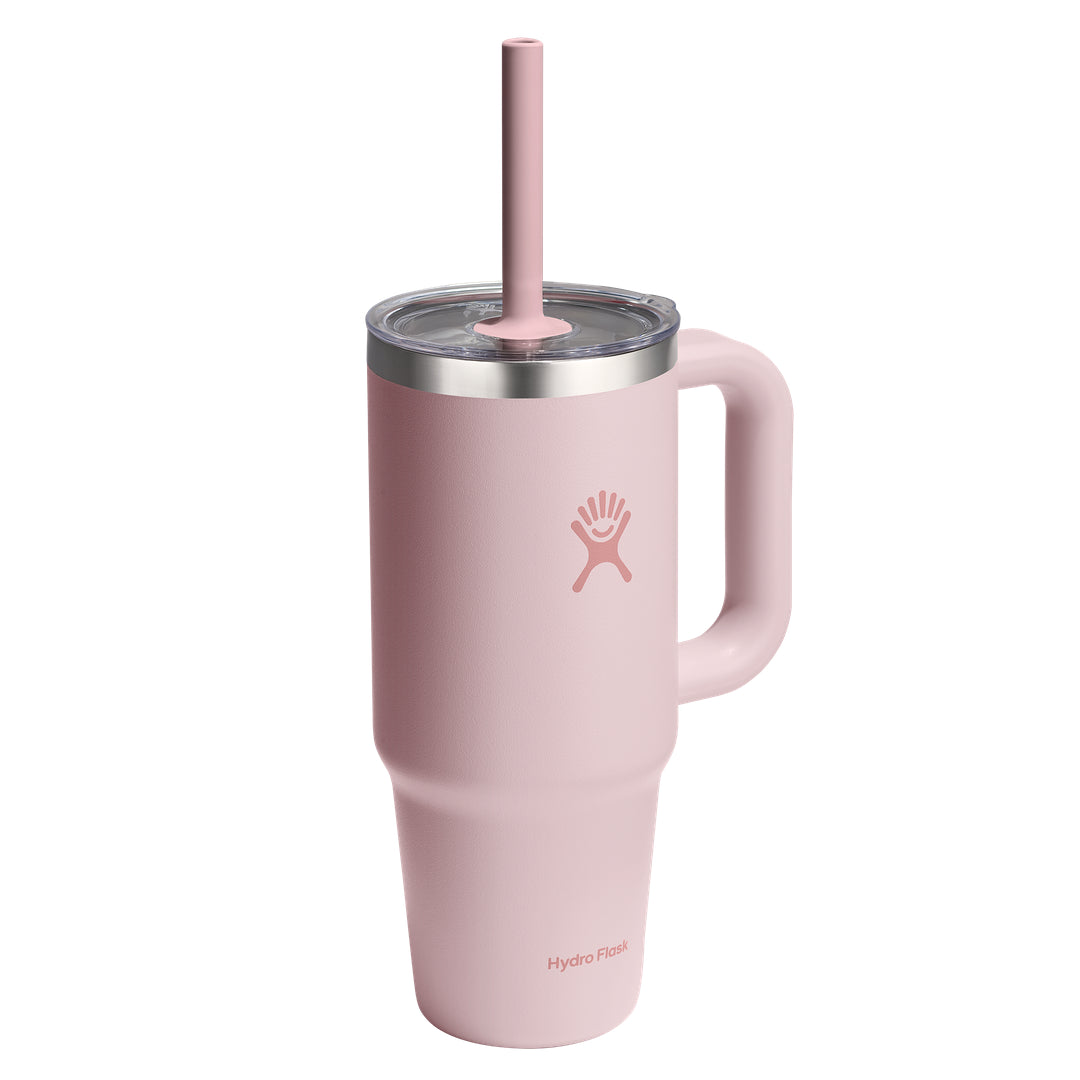 Hydro Flask HYDRO FLASK 24OZ TRAVEL TUMBLER CLEAR LID TRILLIUM