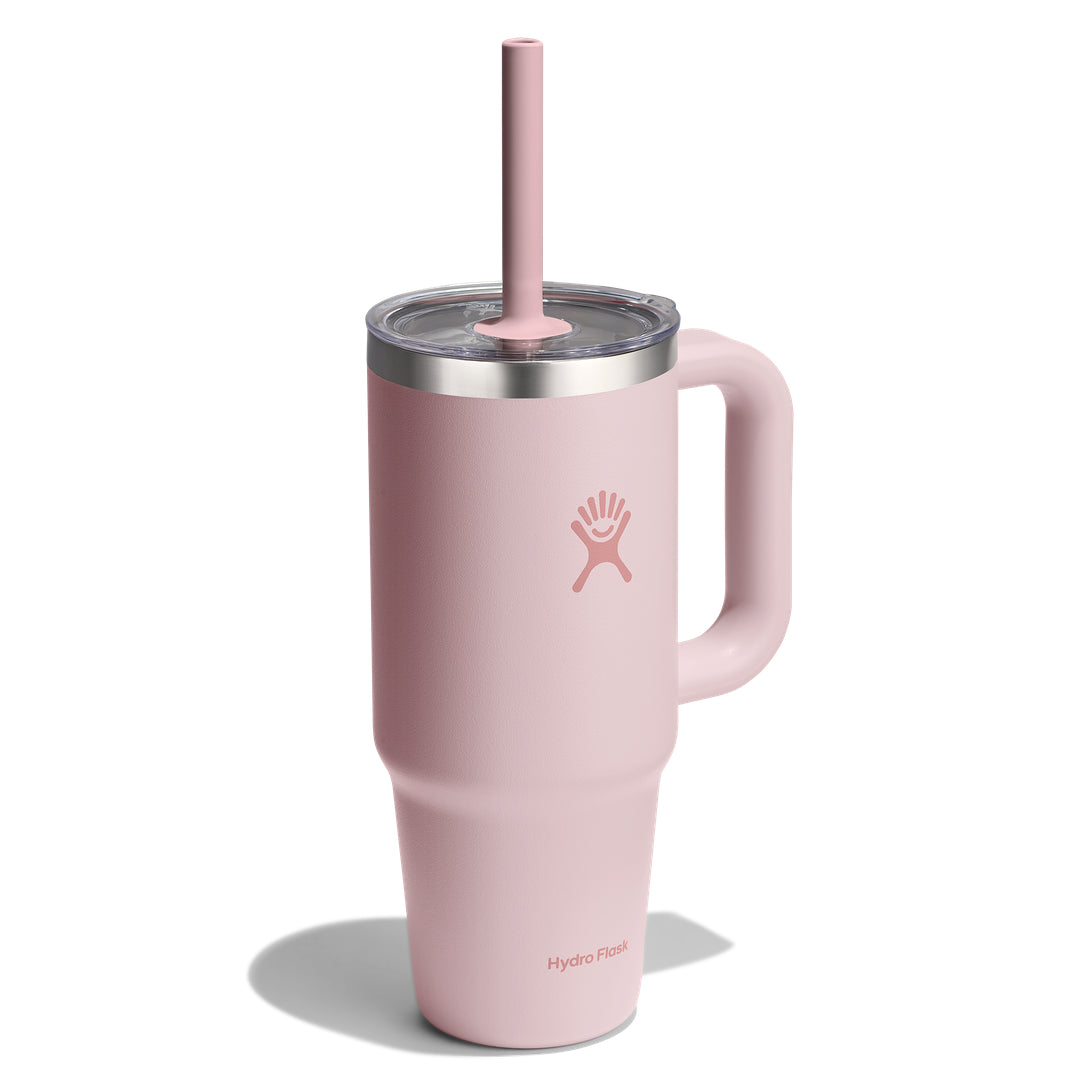 Hydro Flask HYDRO FLASK 24OZ TRAVEL TUMBLER CLEAR LID TRILLIUM