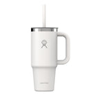 Hydro Flask HYDRO FLASK 24OZ TRAVEL TUMBLER CLEAR LID WHITE