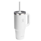 Hydro Flask HYDRO FLASK 24OZ TRAVEL TUMBLER CLEAR LID WHITE