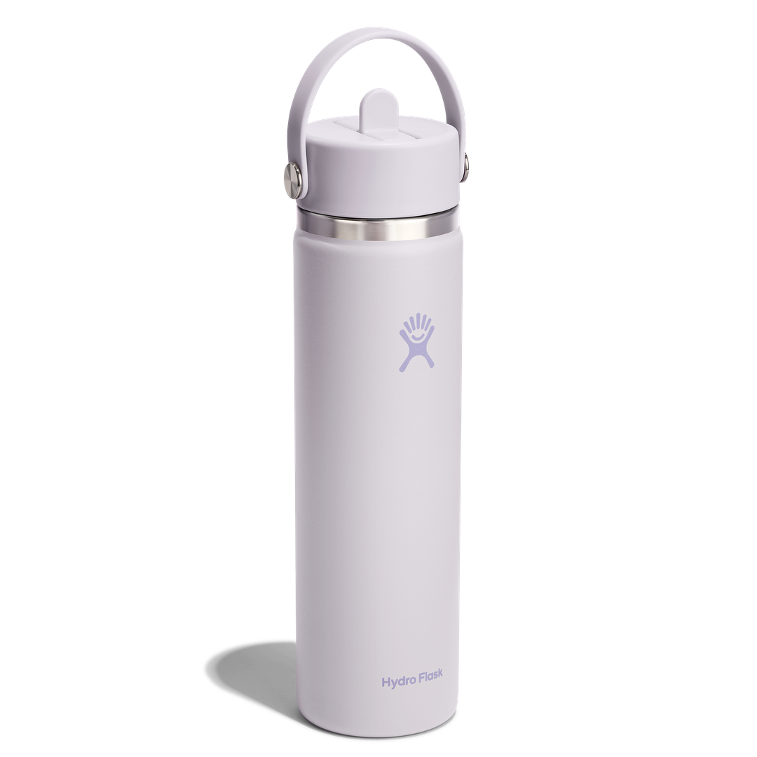 Hydro Flask 24oz Wide Flex Straw Cap Cloud Pink