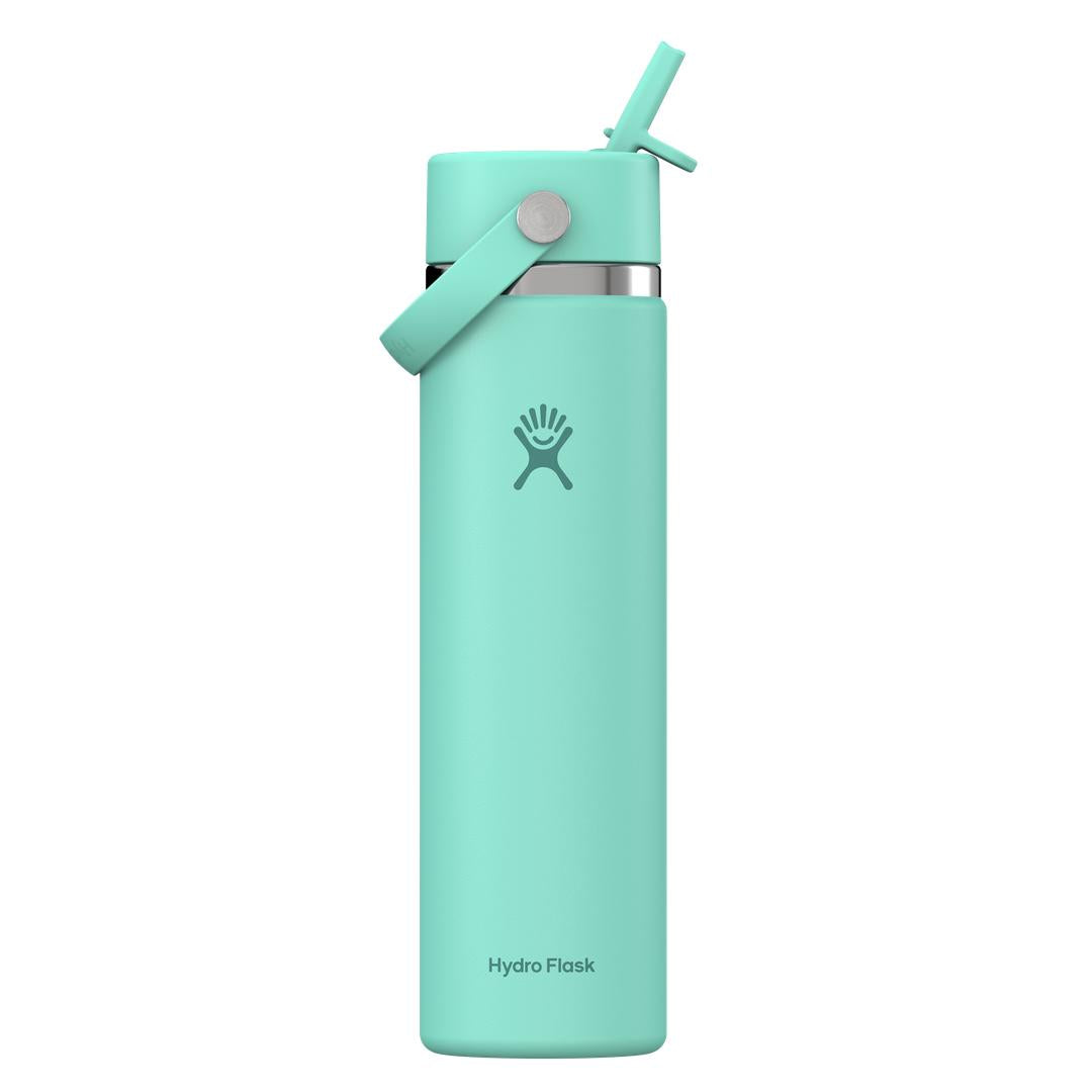 Hydro Flask HYDRO FLASK 24OZ WIDE FLEX STRAW CAP MERMAID GREEN