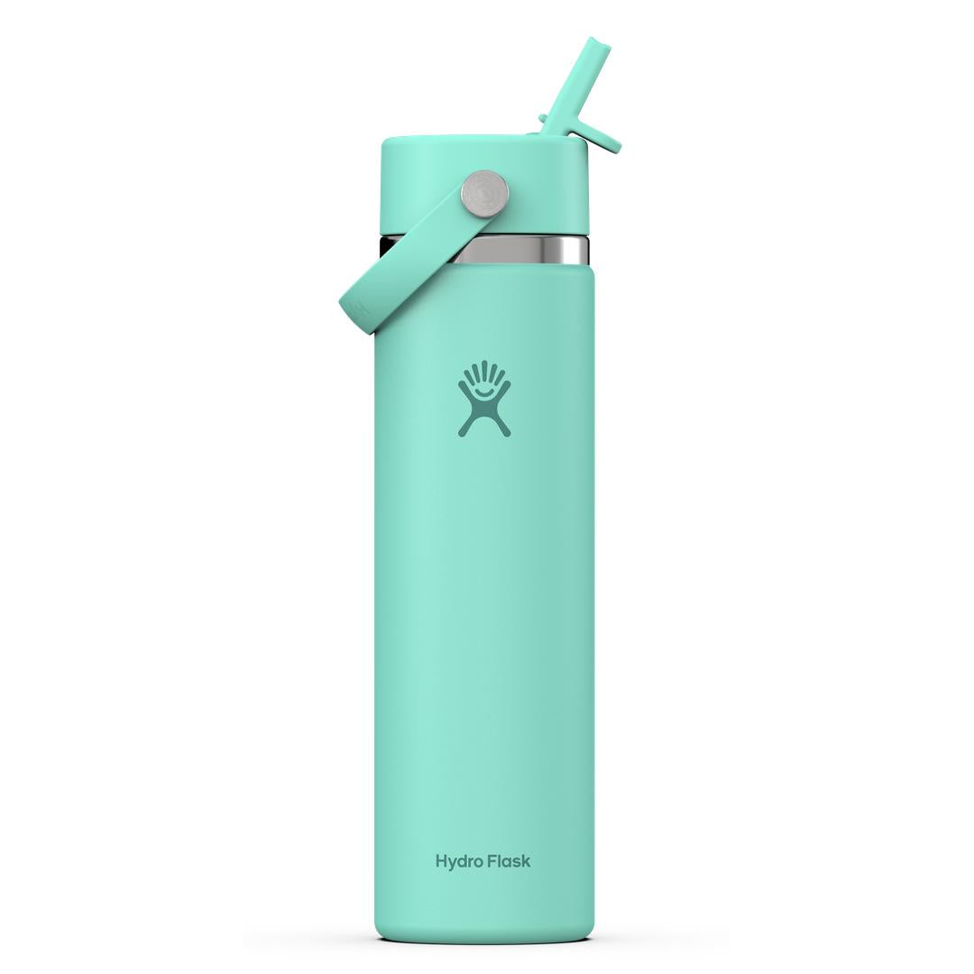 Hydro Flask HYDRO FLASK 24OZ WIDE FLEX STRAW CAP MERMAID GREEN