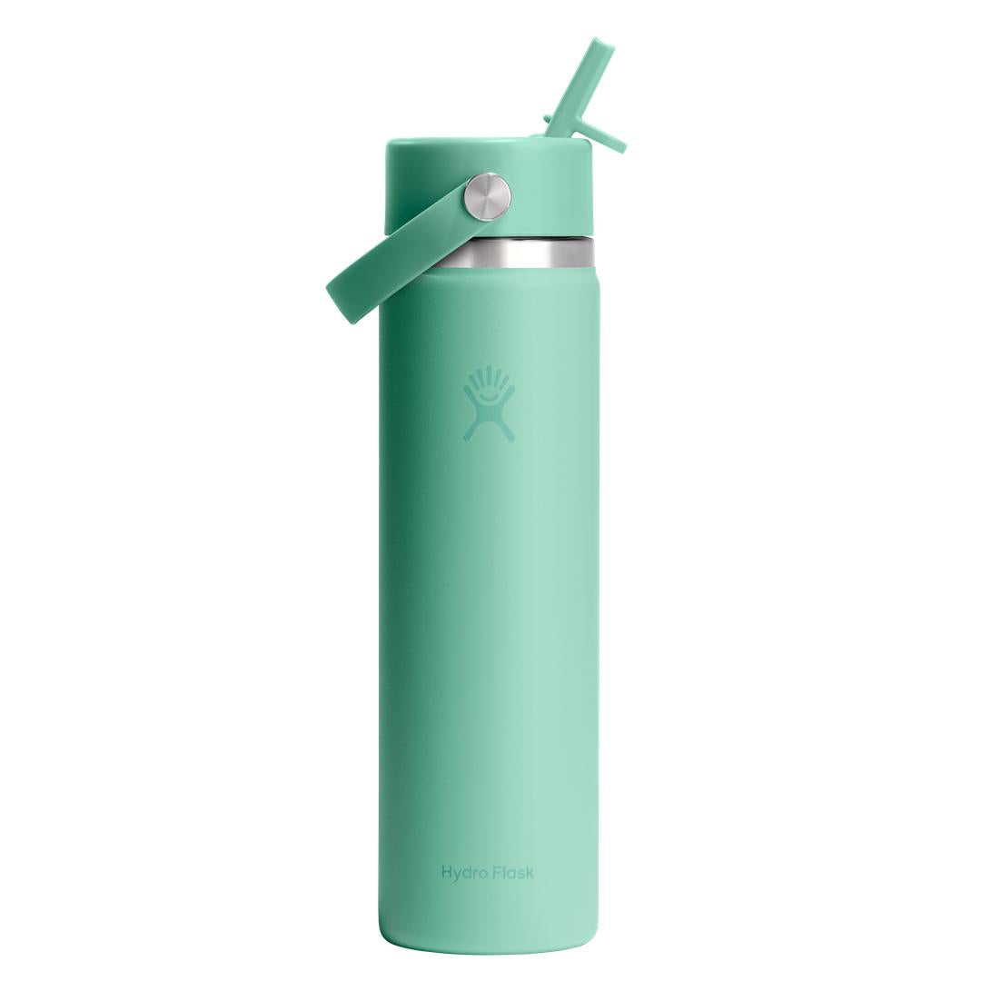 Hydro Flask HYDRO FLASK 24OZ WIDE FLEX STRAW CAP MERMAID GREEN