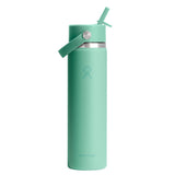 HYDRO FLASK 24OZ WIDE FLEX STRAW CAP MERMAID GREEN
