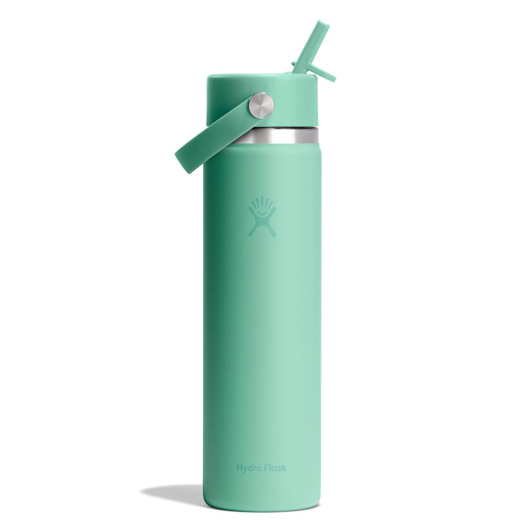 Hydro Flask HYDRO FLASK 24OZ WIDE FLEX STRAW CAP MERMAID GREEN