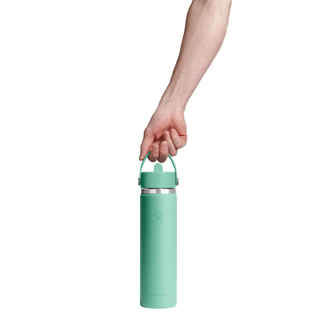 Hydro Flask HYDRO FLASK 24OZ WIDE FLEX STRAW CAP MERMAID GREEN