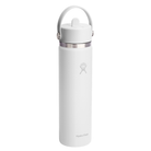 Hydro Flask HYDRO FLASK 24OZ WIDE FLEX STRAW CAP WHITE