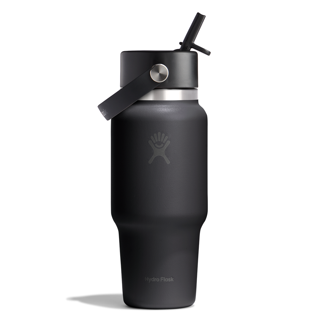 Hydro Flask 24oz Travel Bottle Black