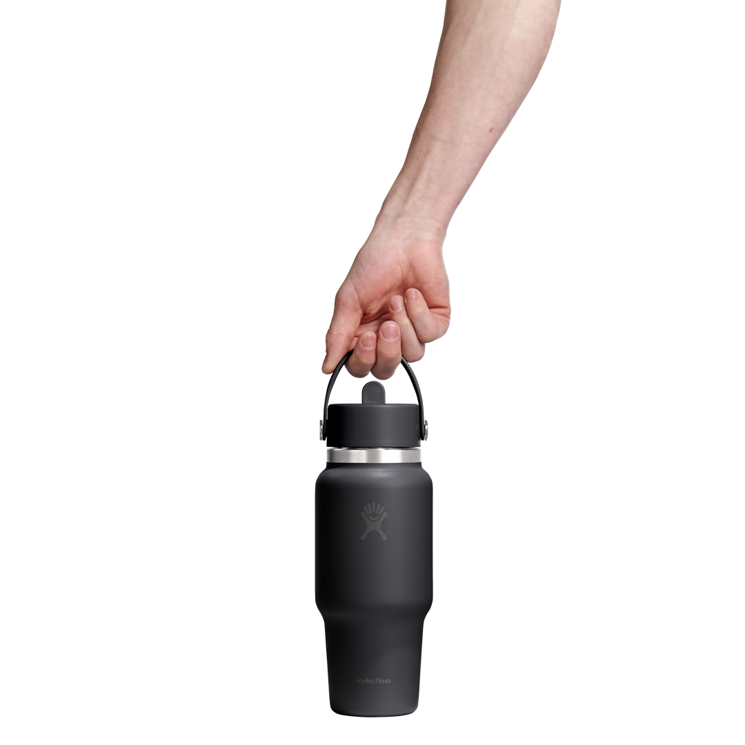 Hydro Flask 24oz Travel Bottle Black