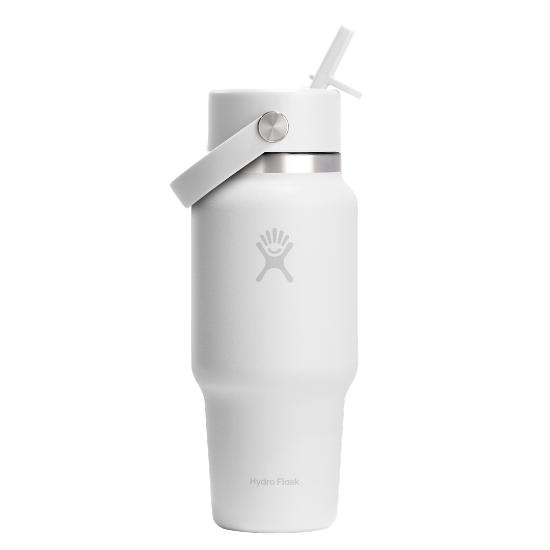 Hydro Flask HYDRO FLASK 24OZ TRAVEL BOTTLE WHITE