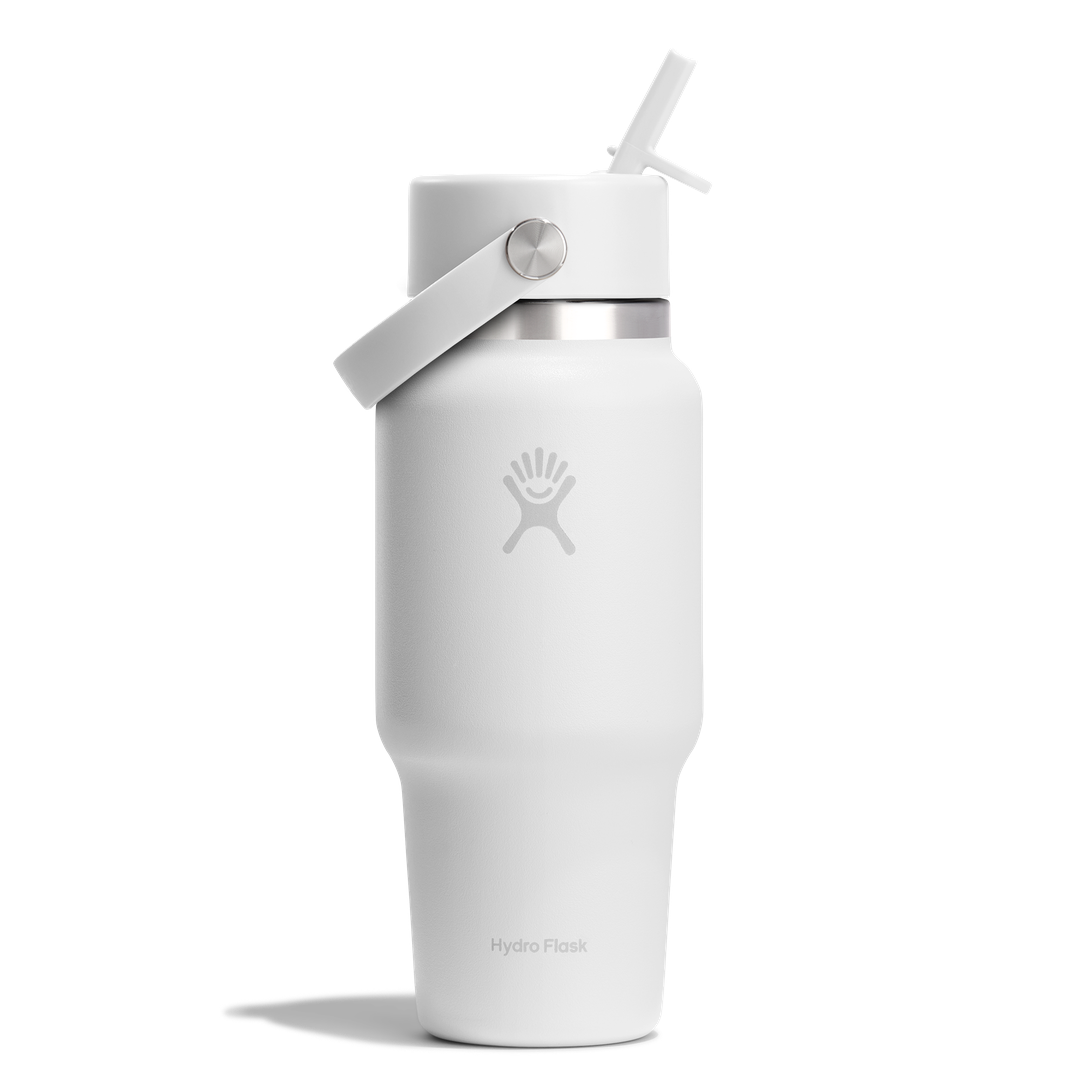 Hydro Flask HYDRO FLASK 24OZ TRAVEL BOTTLE WHITE