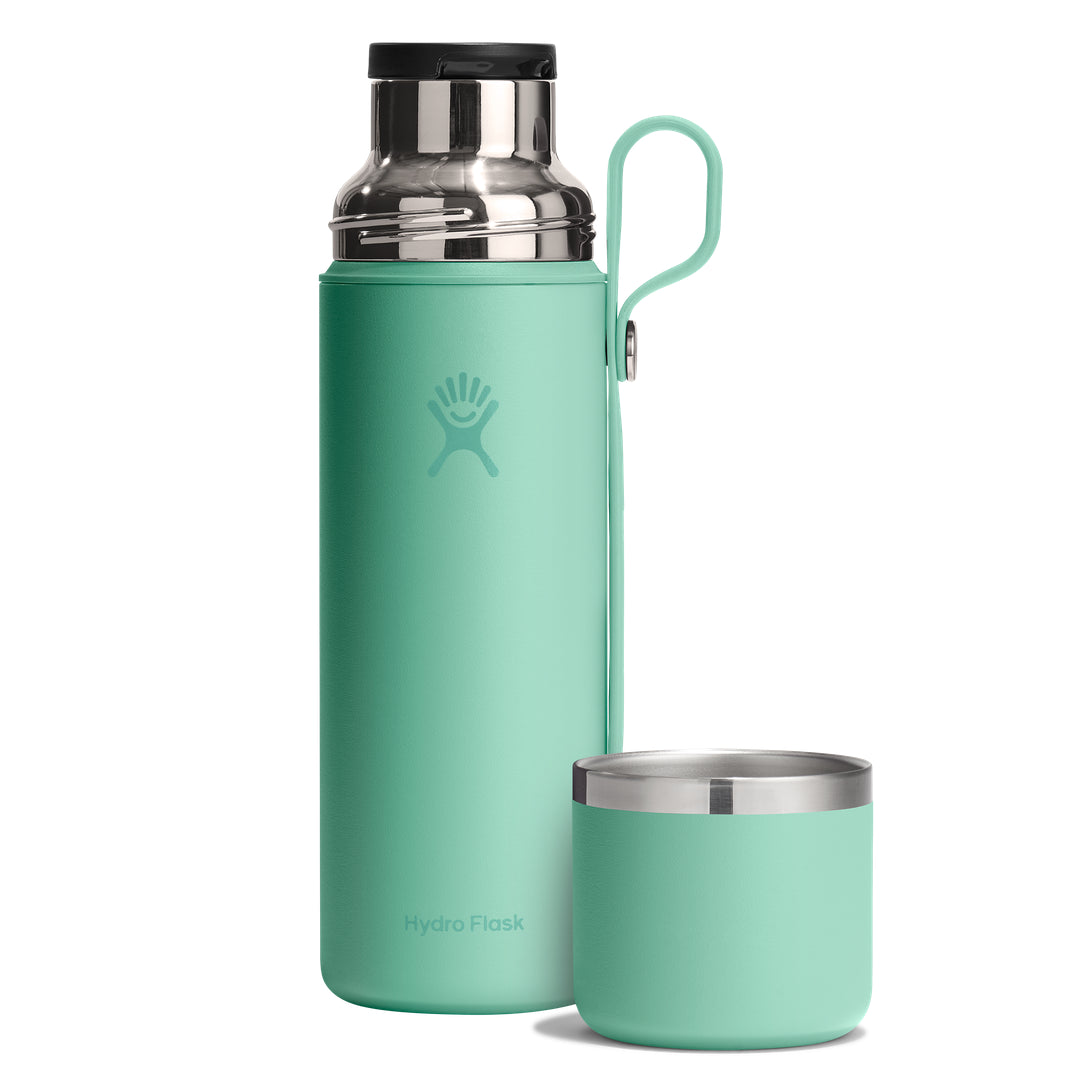 Hydro Flask HYDRO FLASK 28OZ HOT FLASK AND CUP MERMAID GREEN
