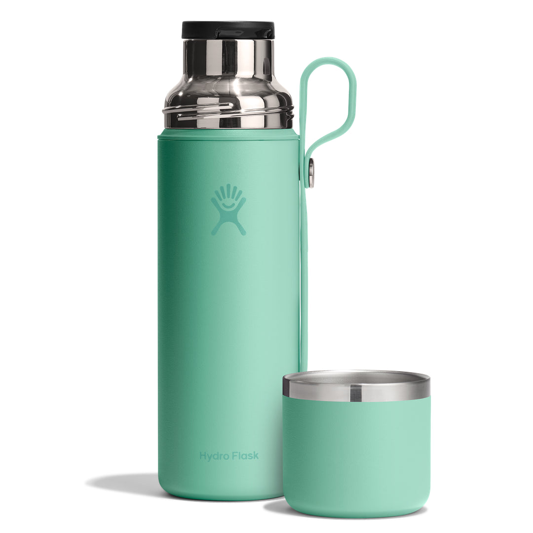 Hydro Flask HYDRO FLASK 28OZ HOT FLASK AND CUP MERMAID GREEN