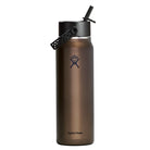 Hydro Flask HYDRO FLASK 32OZ LIGHT WIDE FLEX STRAW CAP OBSIDIAN