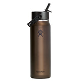 HYDRO FLASK 32OZ LIGHT WIDE FLEX STRAW CAP OBSIDIAN