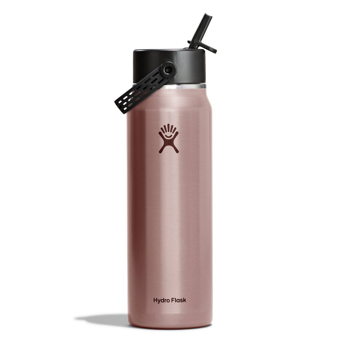 Hydro Flask HYDRO FLASK 32OZ LIGHT WIDE FLEX STRAW CAP QUARTZ