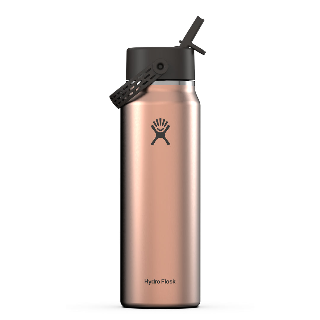 Hydro Flask HYDRO FLASK 32OZ LIGHT WIDE FLEX STRAW CAP QUARTZ