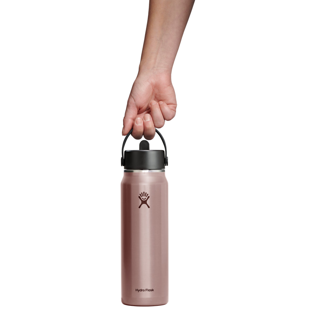 Hydro Flask HYDRO FLASK 32OZ LIGHT WIDE FLEX STRAW CAP QUARTZ