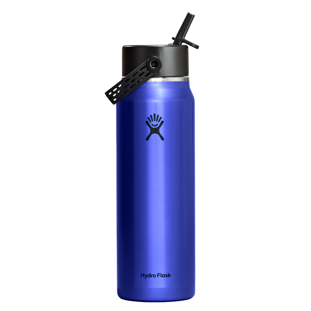 Hydro Flask HYDRO FLASK 32OZ LIGHTWEIGHT WIDE STRAW SAPPHIRE BLUE