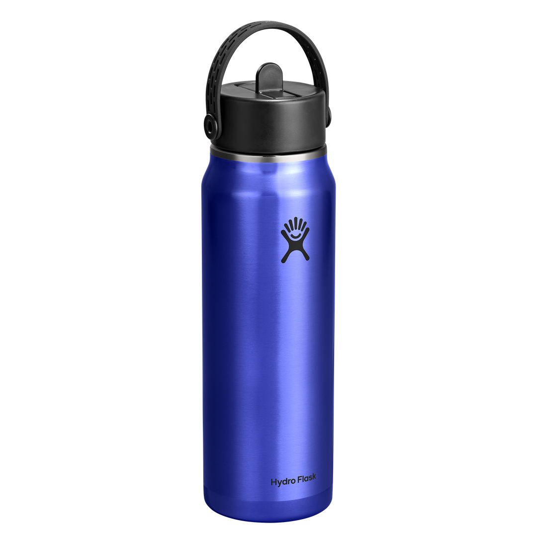 Hydro Flask HYDRO FLASK 32OZ LIGHTWEIGHT WIDE STRAW SAPPHIRE BLUE