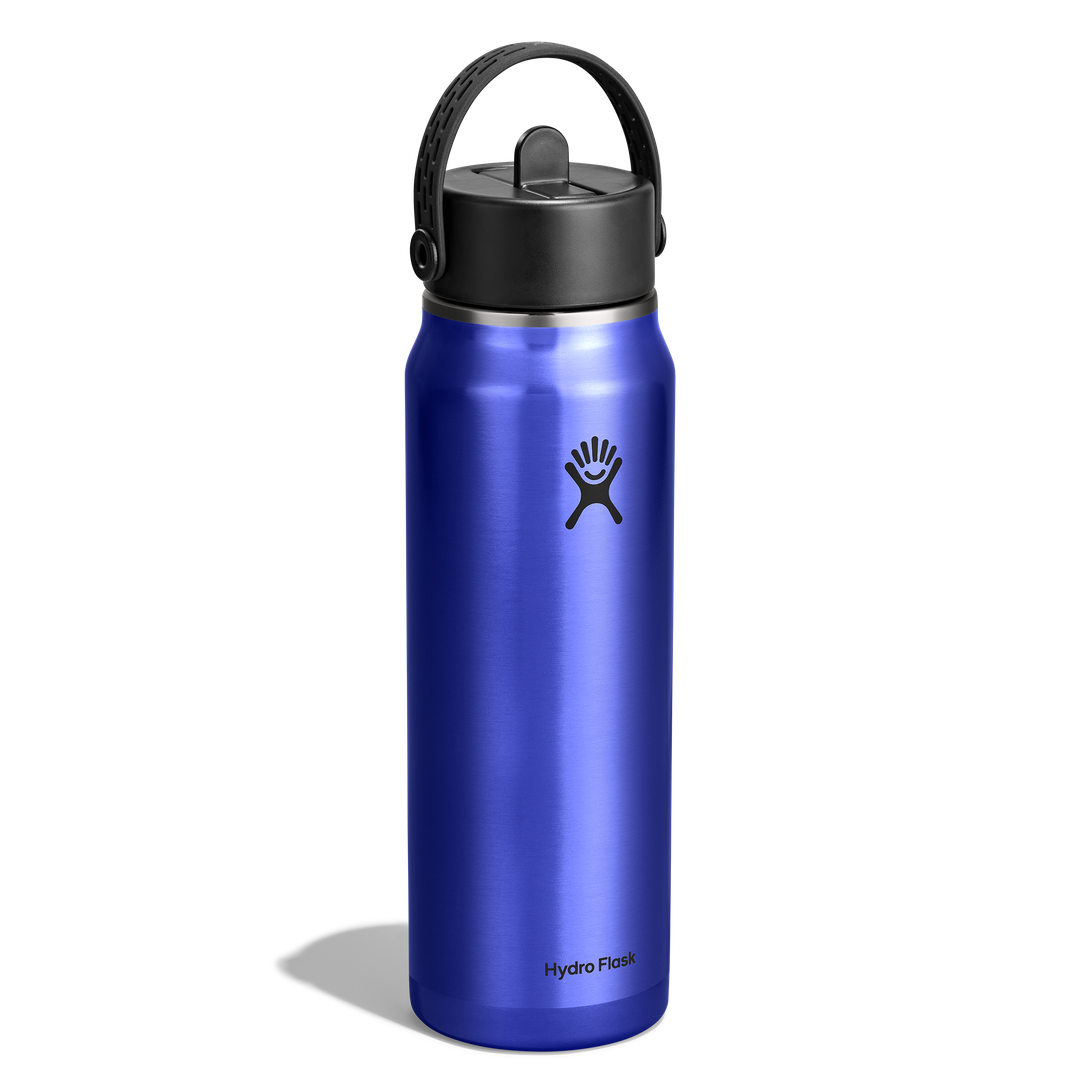 Hydro Flask HYDRO FLASK 32OZ LIGHTWEIGHT WIDE STRAW SAPPHIRE BLUE