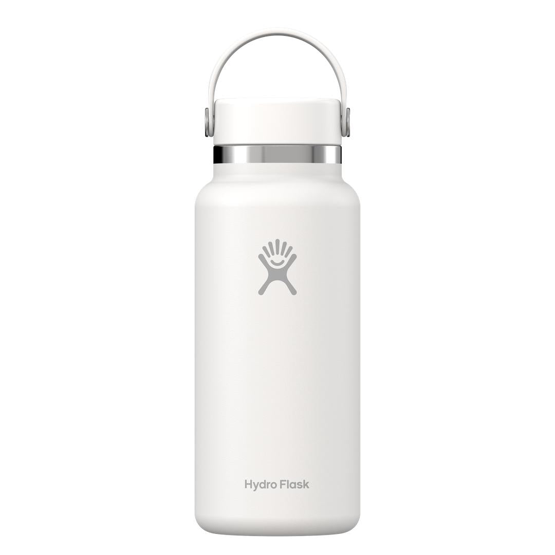 Hydro Flask HYDRO FLASK 32OZ WIDE FLEX CAP WHITE