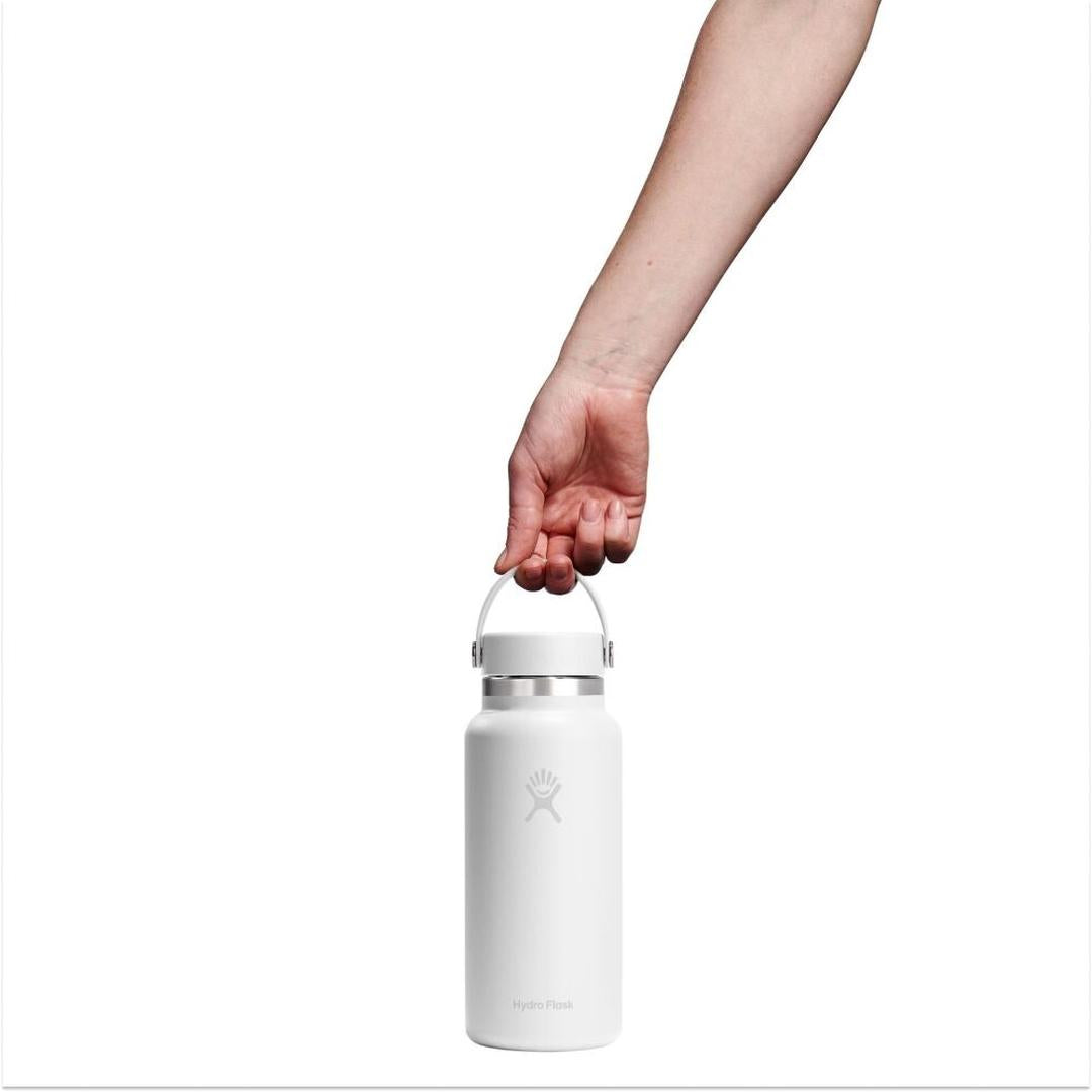 Hydro Flask HYDRO FLASK 32OZ WIDE FLEX CAP WHITE