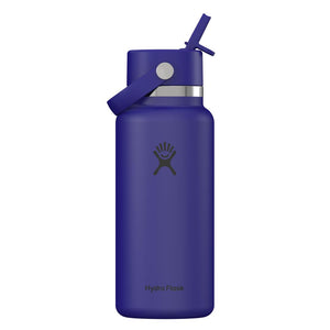 HYDRO FLASK 32OZ WIDE FLEX STRAW CAP CAPRI BLUE