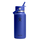Hydro Flask HYDRO FLASK 32OZ WIDE FLEX STRAW CAP CAPRI BLUE