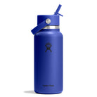Hydro Flask HYDRO FLASK 32OZ WIDE FLEX STRAW CAP CAPRI BLUE