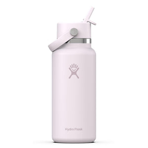 HYDRO FLASK 32OZ WIDE FLEX STRAW CAP CLOUD PINK