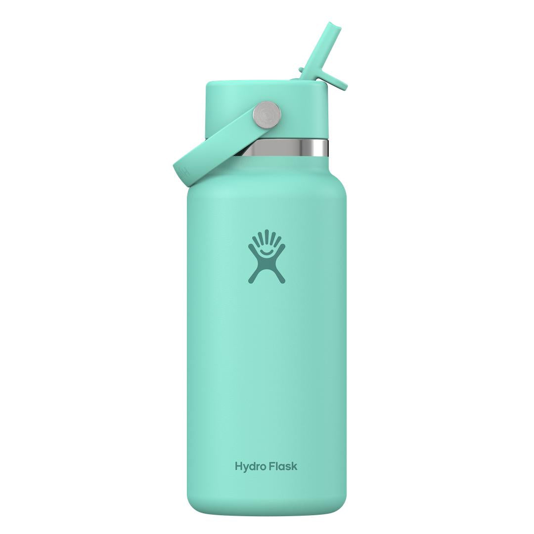 Hydro Flask HYDRO FLASK 32OZ WIDE FLEX STRAW CAP MERMAID GREEN