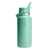 HYDRO FLASK 32OZ WIDE FLEX STRAW CAP MERMAID GREEN