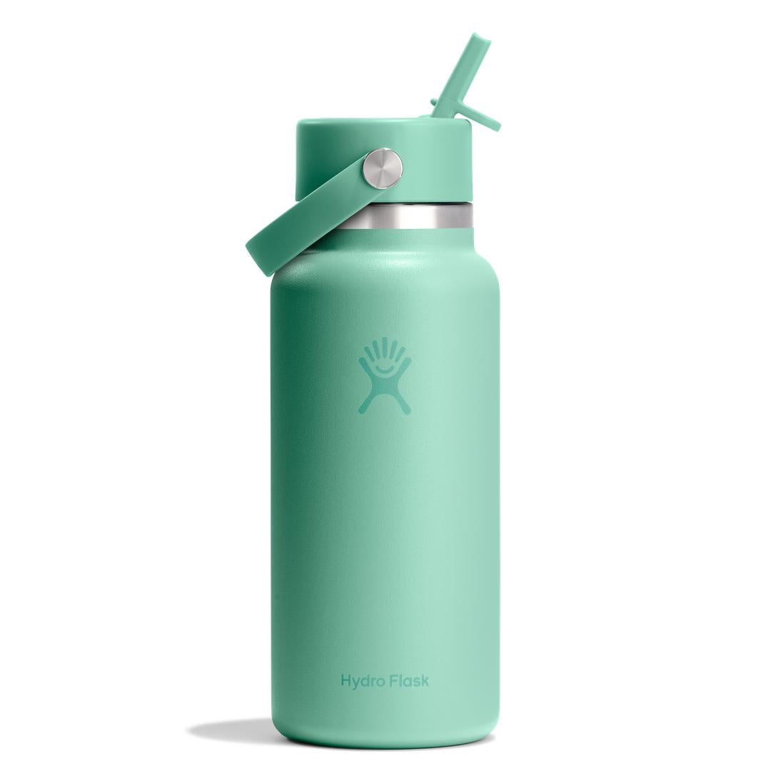 Hydro Flask HYDRO FLASK 32OZ WIDE FLEX STRAW CAP MERMAID GREEN