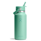 HYDRO FLASK 32OZ WIDE FLEX STRAW CAP MERMAID GREEN
