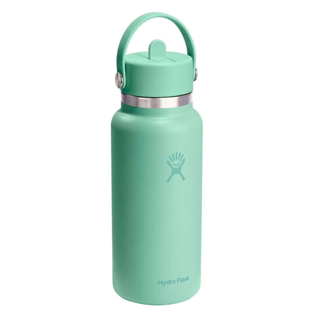 Hydro Flask HYDRO FLASK 32OZ WIDE FLEX STRAW CAP MERMAID GREEN