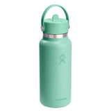 HYDRO FLASK 32OZ WIDE FLEX STRAW CAP MERMAID GREEN