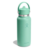 HYDRO FLASK 32OZ WIDE FLEX STRAW CAP MERMAID GREEN