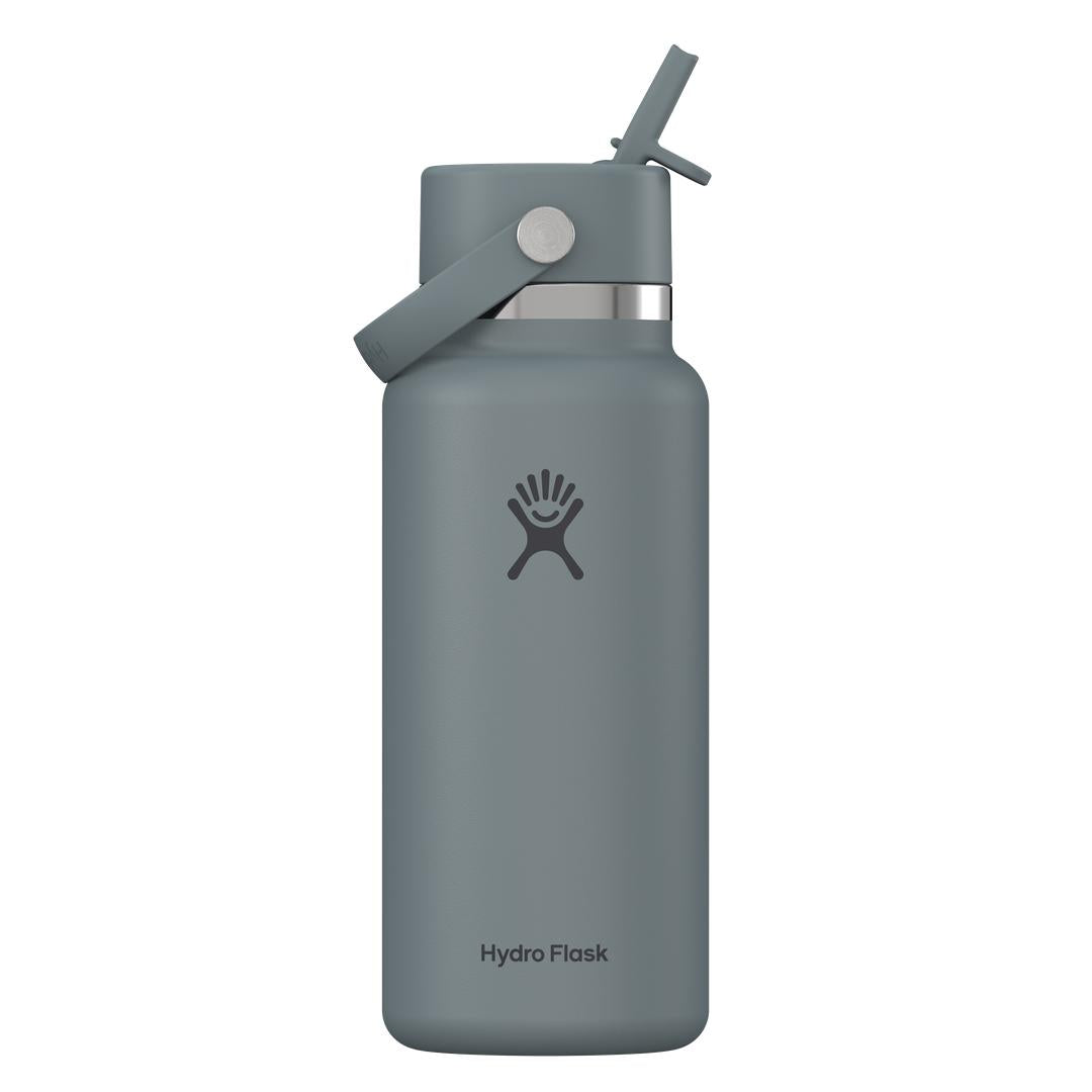 Hydro Flask HYDRO FLASK 32OZ WIDE FLEX STRAW CAP SHALE GRAY