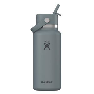 HYDRO FLASK 32OZ WIDE FLEX STRAW CAP SHALE GRAY