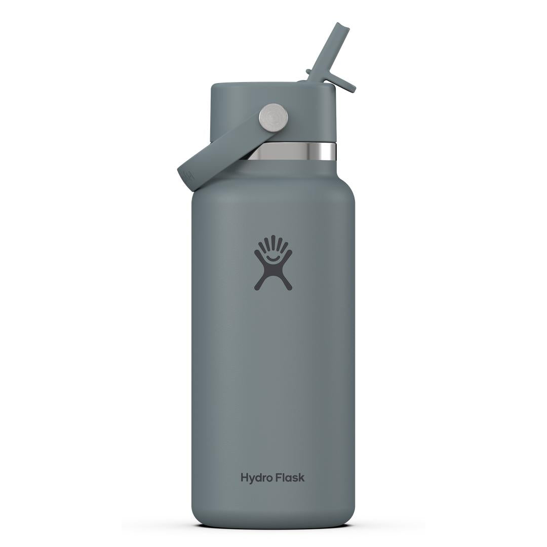 Hydro Flask HYDRO FLASK 32OZ WIDE FLEX STRAW CAP SHALE GRAY
