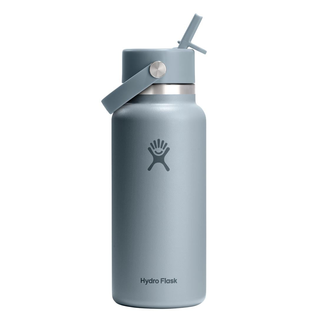 Hydro Flask HYDRO FLASK 32OZ WIDE FLEX STRAW CAP SHALE GRAY