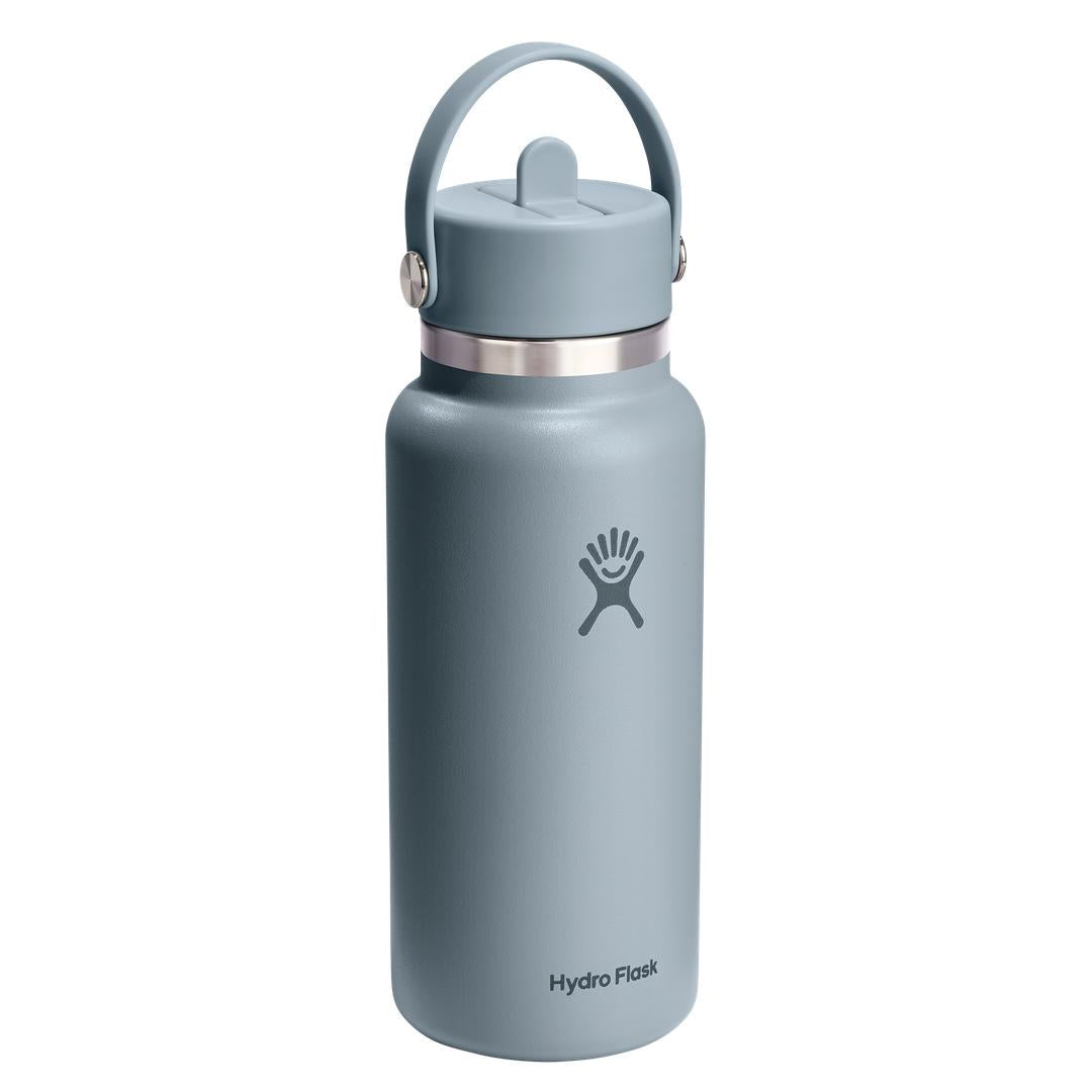 Hydro Flask HYDRO FLASK 32OZ WIDE FLEX STRAW CAP SHALE GRAY
