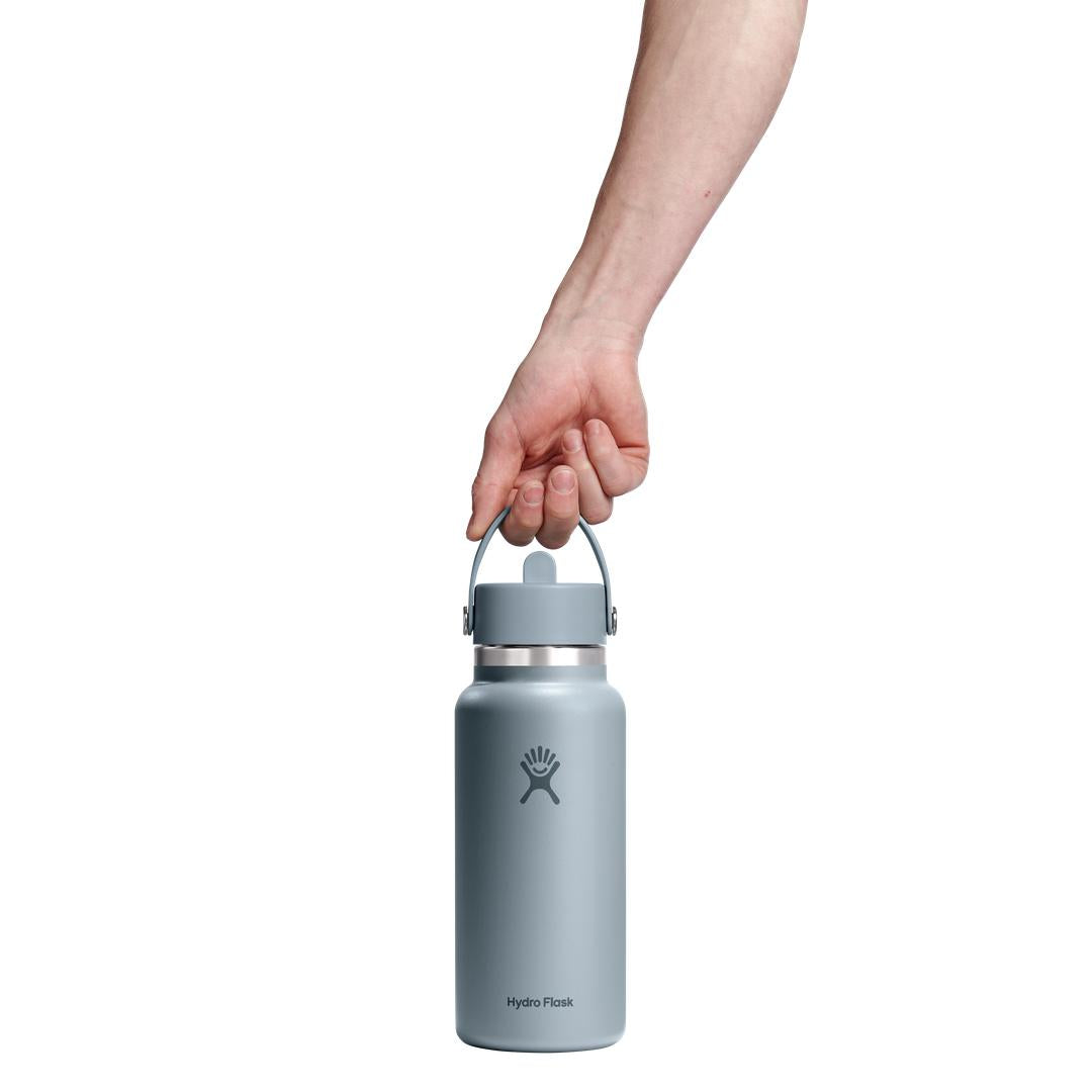 Hydro Flask HYDRO FLASK 32OZ WIDE FLEX STRAW CAP SHALE GRAY