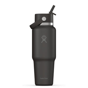 HYDRO FLASK 32OZ TRAVEL BOTTLE BLACK