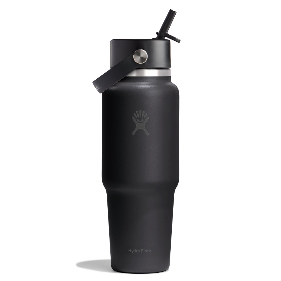 Hydro Flask HYDRO FLASK 32OZ TRAVEL BOTTLE BLACK
