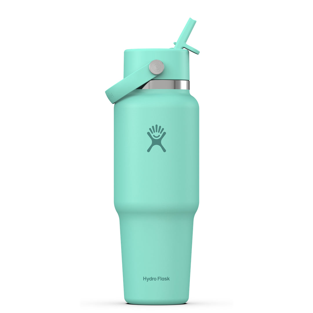 Hydro Flask HYDRO FLASK 32OZ TRAVEL BOTTLE MERMAID GREEN