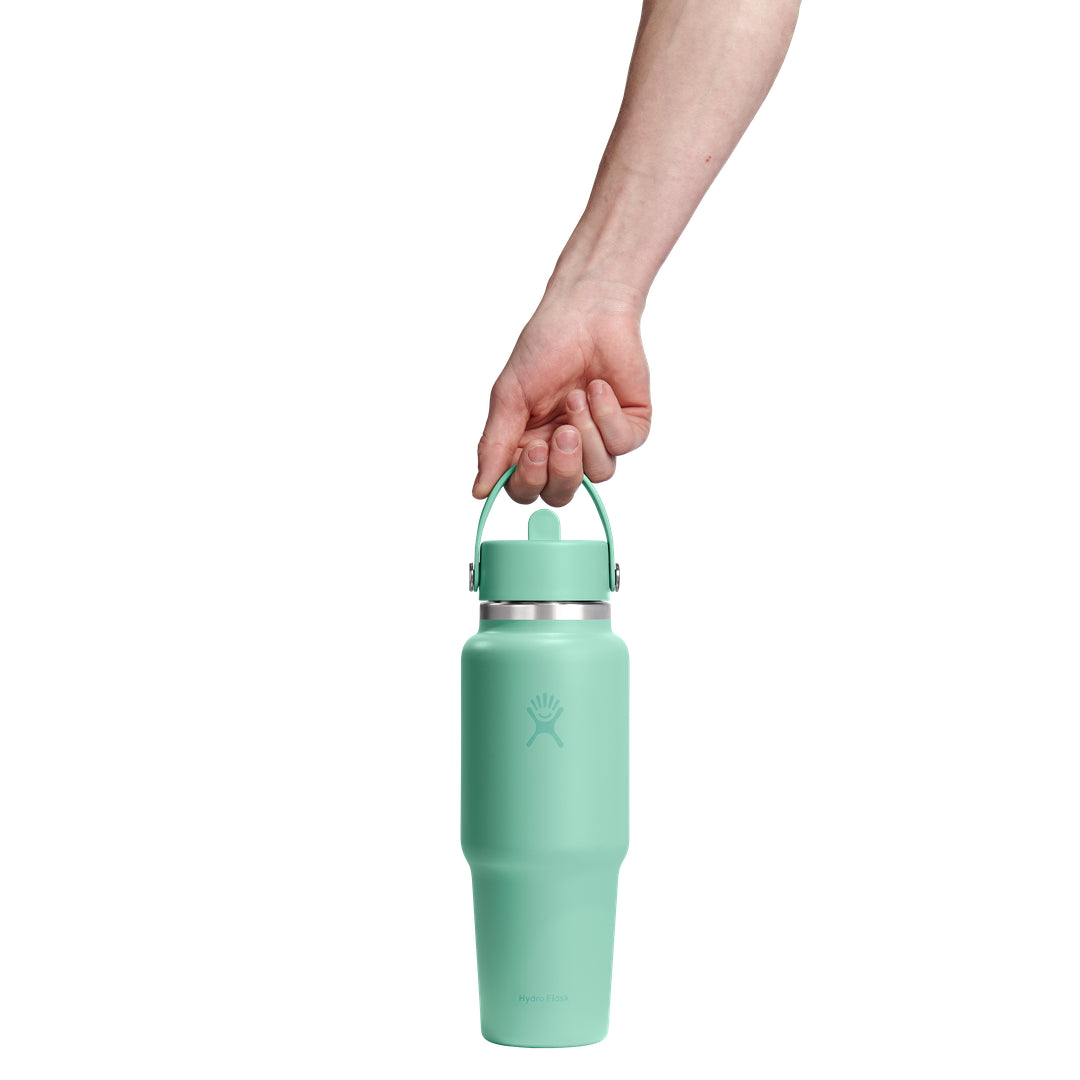 Hydro Flask HYDRO FLASK 32OZ TRAVEL BOTTLE MERMAID GREEN