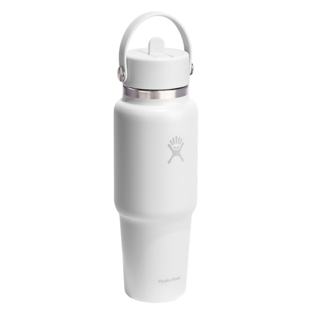 Hydro Flask HYDRO FLASK 32OZ TRAVEL BOTTLE WHITE